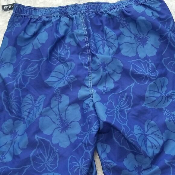 NWT CHAPS Mens SwimShorts Sz LT - Picture 4 of 8